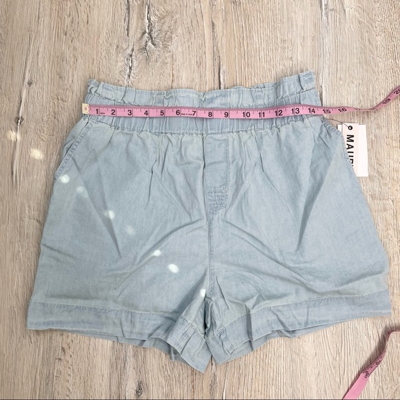 Mauby Light Blue Shorts - Picture 7 of 10